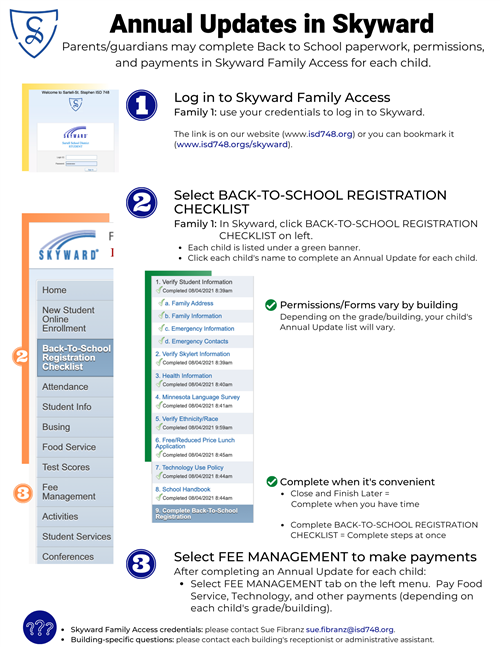 back to school checklist